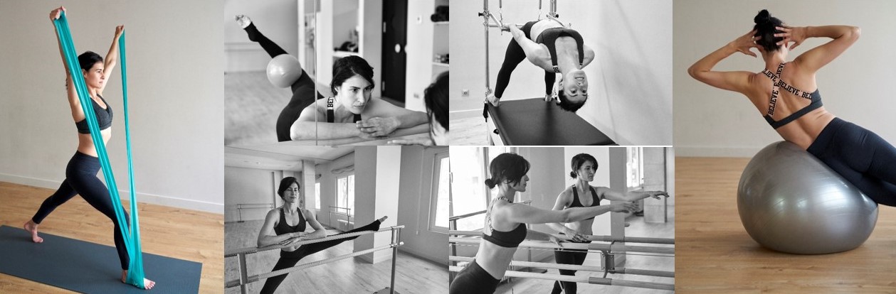 Vanessa Guerra realizando diferentes ejercicios en el curso ponte en forma para tu evento