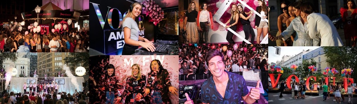 Vogue Fashion Night Out Fotografías del evento Vogue Fashion Night Out para el curso de Milk School